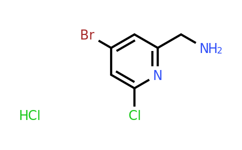 CAS 2138047-51-3 | (4-bromo-6-chloropyridin-2-yl)methanamine hydrochloride