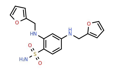 CAS 2138047-64-8 | 2,4-bis({[(furan-2-yl)methyl]amino})benzene-1-sulfonamide