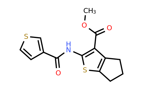 CAS 2138052-37-4 | methyl 2-(thiophene-3-amido)-4H,5H,6H-cyclopenta[b]thiophene-3-carboxylate