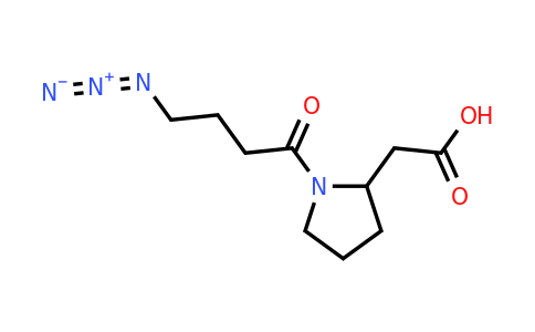 CAS 2138054-45-0 | 2-[1-(4-azidobutanoyl)pyrrolidin-2-yl]acetic acid