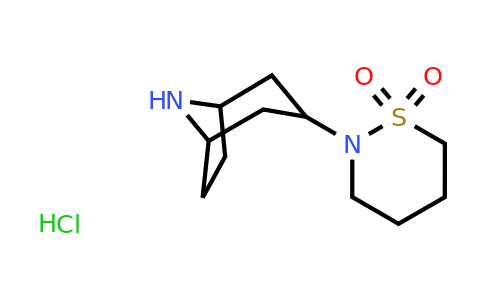 CAS 2138058-76-9 | 2-{8-azabicyclo[3.2.1]octan-3-yl}-1lambda6,2-thiazinane-1,1-dione hydrochloride