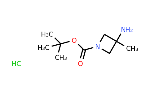 CAS 2138059-95-5 | tert-butyl 3-amino-3-methylazetidine-1-carboxylate hydrochloride