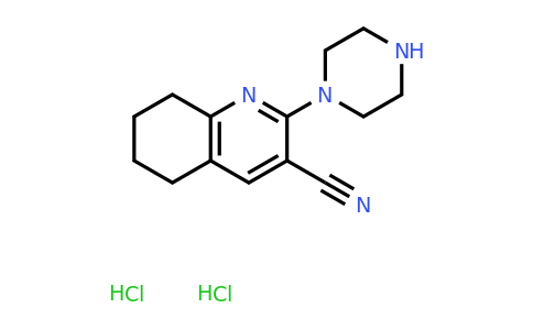 CAS 2138062-24-3 | 2-(piperazin-1-yl)-5,6,7,8-tetrahydroquinoline-3-carbonitrile dihydrochloride