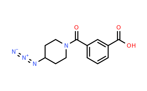 CAS 2138063-75-7 | 3-(4-azidopiperidine-1-carbonyl)benzoic acid
