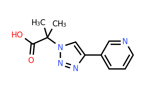 CAS 2138068-95-6 | 2-methyl-2-[4-(pyridin-3-yl)-1H-1,2,3-triazol-1-yl]propanoic acid
