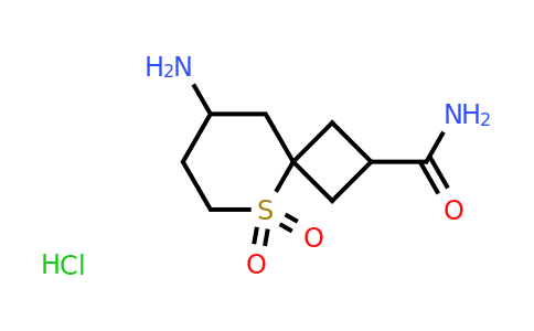 CAS 2138070-95-6 | 8-amino-5,5-dioxo-5lambda6-thiaspiro[3.5]nonane-2-carboxamide hydrochloride