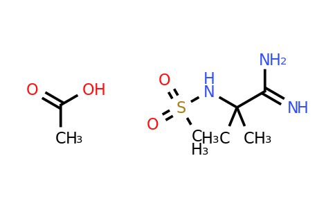 CAS 2138072-54-3 | 2-methanesulfonamido-2-methylpropanimidamide; acetic acid