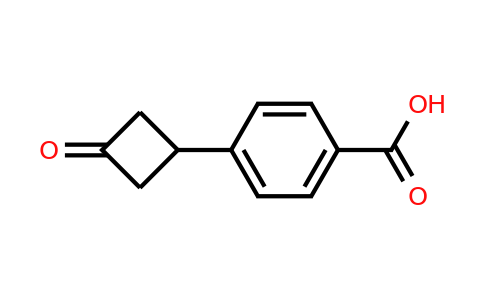 CAS 2138072-56-5 | 4-(3-oxocyclobutyl)benzoic acid