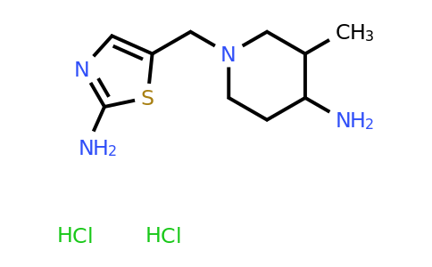 CAS 2138073-33-1 | 1-[(2-amino-1,3-thiazol-5-yl)methyl]-3-methylpiperidin-4-amine dihydrochloride