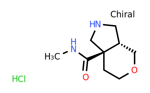 CAS 2138076-54-5 | rac-(3aR,7aR)-N-methyl-octahydropyrano[3,4-c]pyrrole-7a-carboxamide hydrochloride