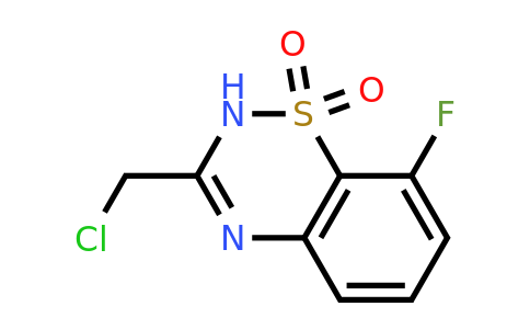 CAS 2138077-80-0 | 3-(chloromethyl)-8-fluoro-2H-1lambda6,2,4-benzothiadiazine-1,1-dione