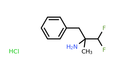 CAS 2138083-36-8 | 1,1-difluoro-2-methyl-3-phenylpropan-2-amine hydrochloride