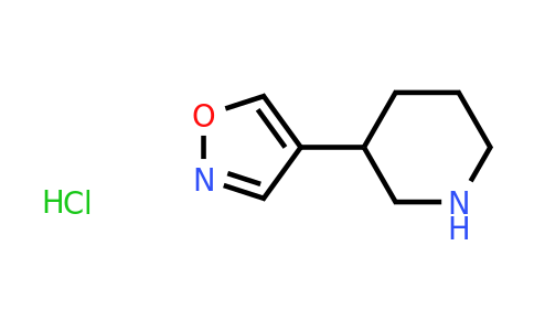 CAS 2138084-10-1 | 3-(1,2-oxazol-4-yl)piperidine hydrochloride