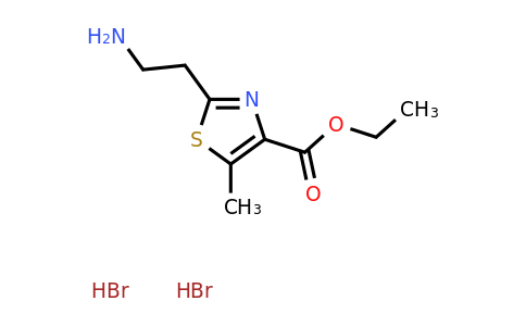 CAS 2138084-16-7 | ethyl 2-(2-aminoethyl)-5-methyl-1,3-thiazole-4-carboxylate dihydrobromide