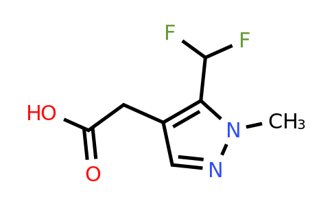 CAS 2138085-21-7 | 2-[5-(difluoromethyl)-1-methyl-1H-pyrazol-4-yl]acetic acid