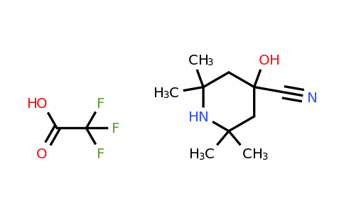 CAS 2138087-94-0 | 4-hydroxy-2,2,6,6-tetramethylpiperidine-4-carbonitrile; trifluoroacetic acid