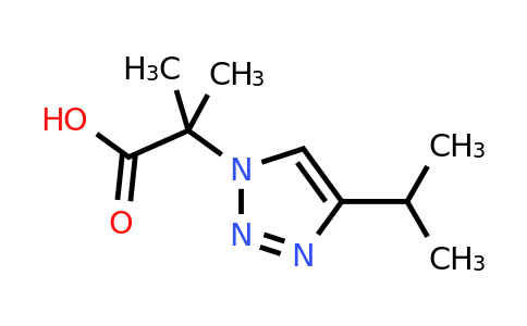 CAS 2138088-06-7 | 2-methyl-2-[4-(propan-2-yl)-1H-1,2,3-triazol-1-yl]propanoic acid