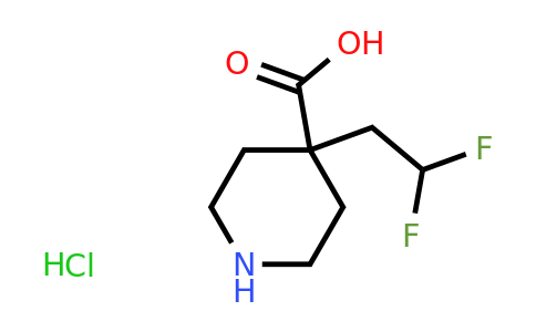 CAS 2138089-15-1 | 4-(2,2-difluoroethyl)piperidine-4-carboxylic acid hydrochloride