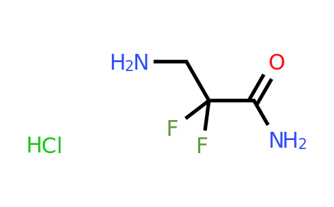 CAS 2138093-21-5 | 3-amino-2,2-difluoropropanamide hydrochloride