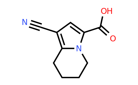 CAS 2138098-18-5 | 1-cyano-5,6,7,8-tetrahydroindolizine-3-carboxylic acid