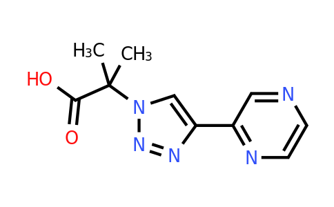 CAS 2138100-50-0 | 2-methyl-2-[4-(pyrazin-2-yl)-1H-1,2,3-triazol-1-yl]propanoic acid