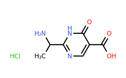 CAS 2138100-62-4 | 2-(1-aminoethyl)-6-oxo-1,6-dihydropyrimidine-5-carboxylic acid hydrochloride