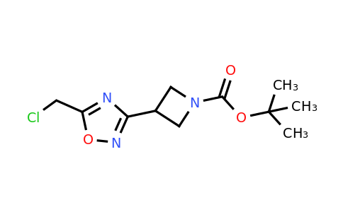 CAS 2138103-92-9 | tert-butyl 3-[5-(chloromethyl)-1,2,4-oxadiazol-3-yl]azetidine-1-carboxylate