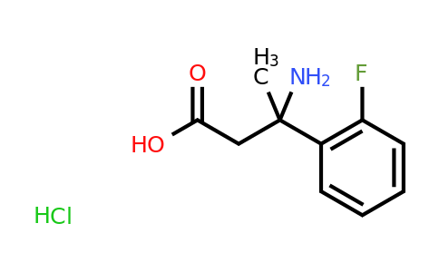 CAS 2138104-22-8 | 3-amino-3-(2-fluorophenyl)butanoic acid hydrochloride