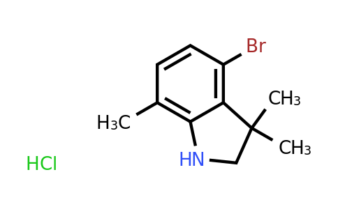 CAS 2138104-29-5 | 4-bromo-3,3,7-trimethyl-2,3-dihydro-1H-indole hydrochloride