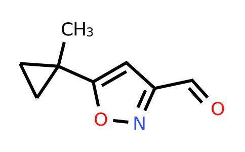 CAS 2138106-74-6 | 5-(1-methylcyclopropyl)-1,2-oxazole-3-carbaldehyde