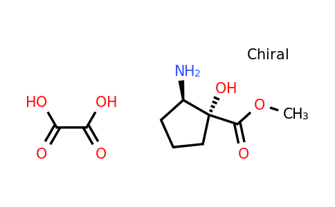 CAS 2138106-85-9 | rac-methyl (1R,2R)-2-amino-1-hydroxycyclopentane-1-carboxylate; oxalic acid