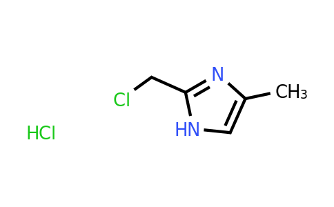 2-(chloromethyl)-4-methyl-1H-imidazole hydrochloride