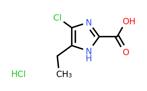 CAS 2138116-85-3 | 4-chloro-5-ethyl-1H-imidazole-2-carboxylic acid hydrochloride
