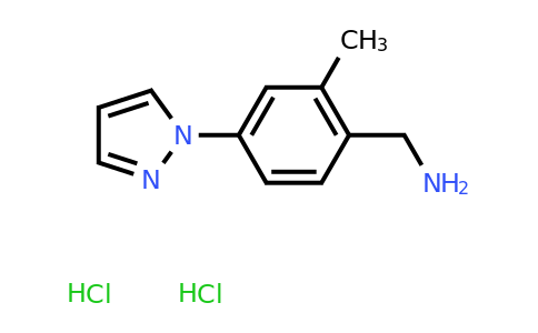 CAS 2138117-78-7 | [2-methyl-4-(1H-pyrazol-1-yl)phenyl]methanamine dihydrochloride
