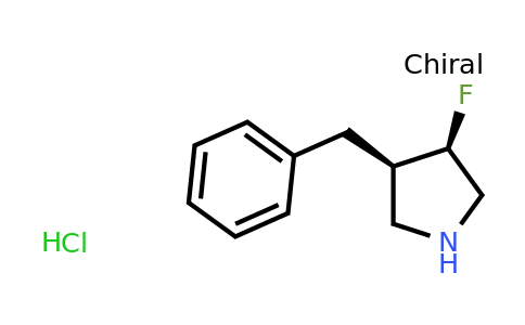 CAS 2138125-96-7 | rac-(3R,4R)-3-benzyl-4-fluoropyrrolidine hydrochloride