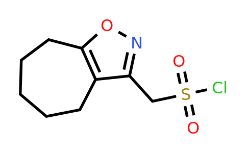 CAS 2138169-55-6 | {4H,5H,6H,7H,8H-cyclohepta[d][1,2]oxazol-3-yl}methanesulfonyl chloride