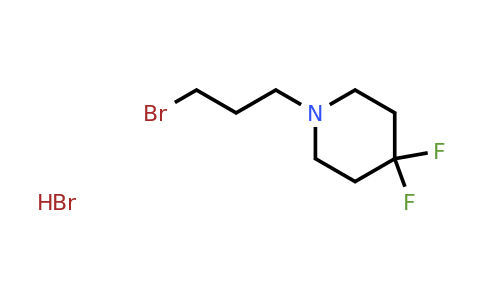 CAS 2138232-64-9 | 1-(3-Bromopropyl)-4,4-difluoropiperidine hydrobromide