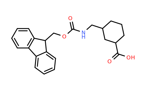 CAS 2138238-33-0 | 3-[(9H-fluoren-9-ylmethoxycarbonylamino)methyl]cyclohexanecarboxylic acid