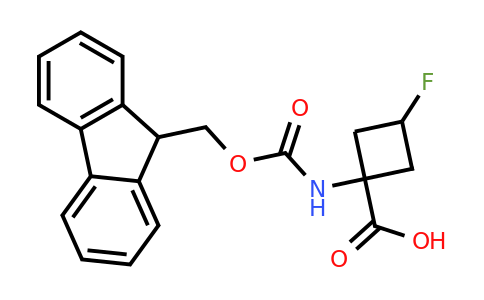 CAS 2138257-73-3 | 1-(9H-fluoren-9-ylmethoxycarbonylamino)-3-fluoro-cyclobutanecarboxylic acid