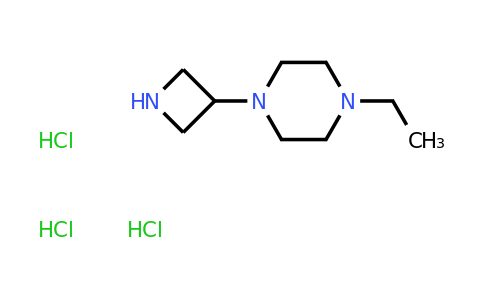 CAS 2138272-65-6 | 1-(Azetidin-3-yl)-4-ethylpiperazine trihydrochloride