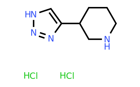 CAS 2138337-25-2 | 3-(1H-1,2,3-triazol-4-yl)piperidine dihydrochloride
