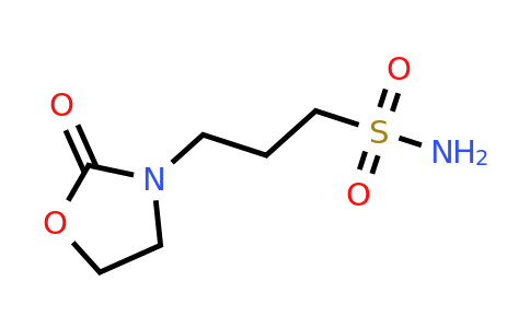 CAS 2138358-96-8 | 3-(2-oxo-1,3-oxazolidin-3-yl)propane-1-sulfonamide