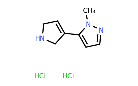 CAS 2138382-26-8 | 5-(2,5-dihydro-1H-pyrrol-3-yl)-1-methyl-1H-pyrazole dihydrochloride