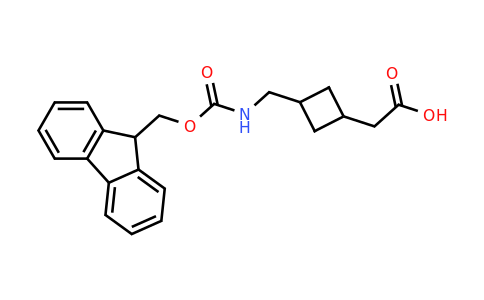 CAS 2138393-74-3 | 2-[3-[(9H-fluoren-9-ylmethoxycarbonylamino)methyl]cyclobutyl]acetic acid