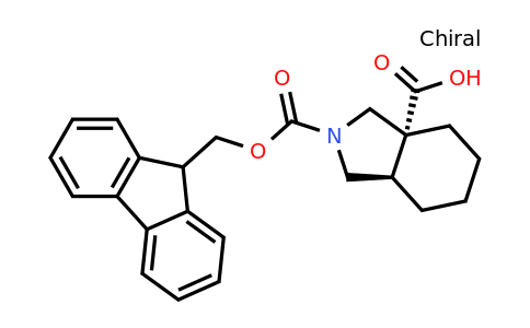 CAS 2138507-49-8 | rac-(3aR,7aR)-2-{[(9H-fluoren-9-yl)methoxy]carbonyl}-octahydro-1H-isoindole-3a-carboxylic acid