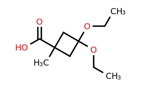 CAS 2138518-52-0 | 3,3-diethoxy-1-methylcyclobutane-1-carboxylic acid