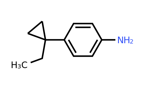CAS 2138525-54-7 | 4-(1-ethylcyclopropyl)aniline