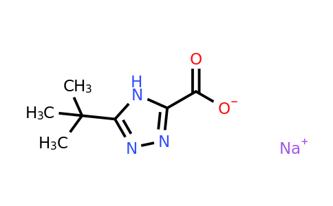 CAS 2138528-35-3 | sodium 5-tert-butyl-4H-1,2,4-triazole-3-carboxylate
