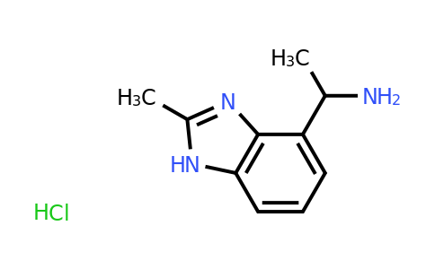 CAS 2138530-35-3 | 1-(2-methyl-1H-1,3-benzodiazol-4-yl)ethan-1-amine hydrochloride