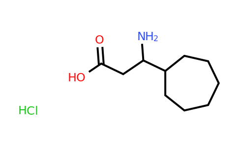 CAS 2138541-26-9 | 3-amino-3-cycloheptylpropanoic acid hydrochloride